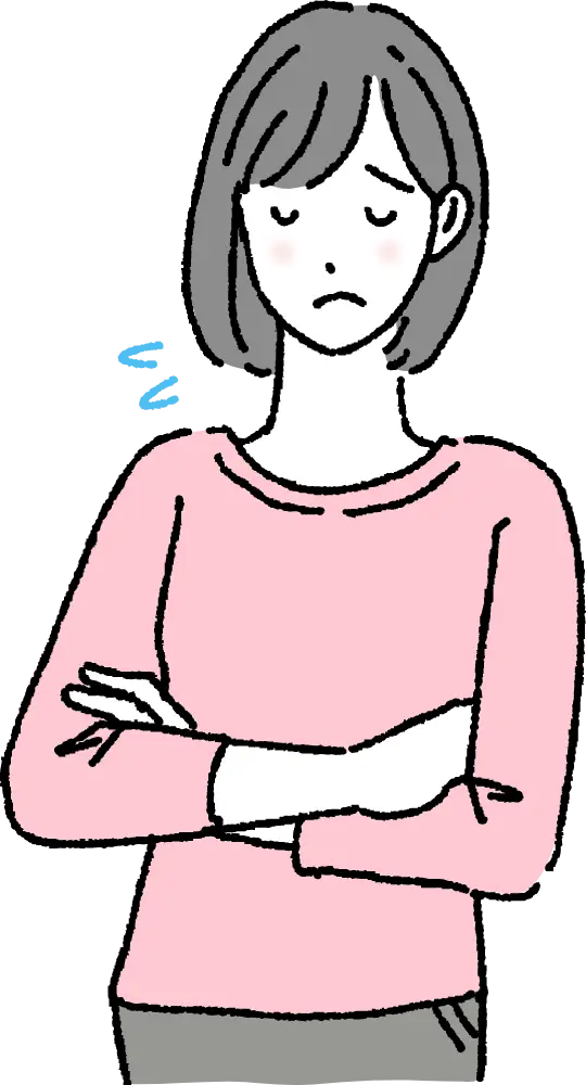 悩む女性